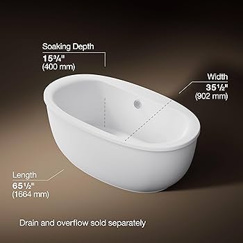 【Kyu】 Kohler 6369-0 Sunstruck® 65-1/2
